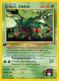 Erika's Oddish - Gym Heroes