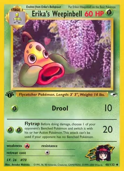 Erika's Weepinbell - Gym Heroes