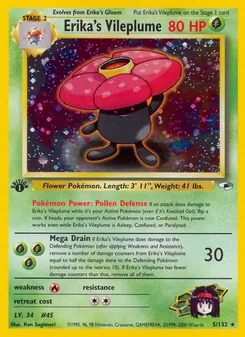 Erika's Vileplume - Gym Heroes