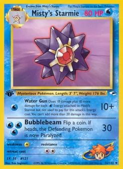 Misty's Starmie - Gym Heroes