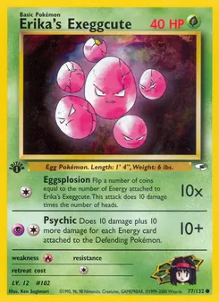 Erika's Exeggcute - Gym Heroes