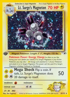 Lt. Surge's Magneton - Gym Heroes