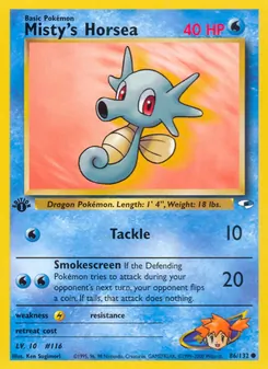 Misty's Horsea - Gym Heroes