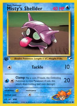 Misty's Shellder - Gym Heroes