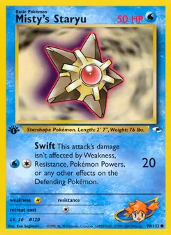 Misty's Staryu - Gym Heroes