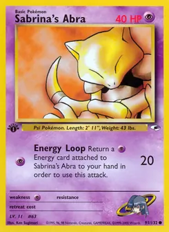 Sabrina's Abra - Gym Heroes