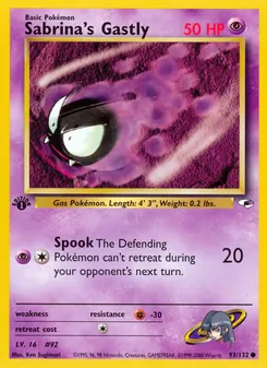 Sabrina's Gastly - Gym Heroes