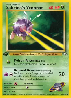 Sabrina's Venonat - Gym Heroes