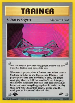 Chaos Gym - Gym Challenge