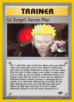 Lt. Surge's Secret Plan - Gym Challenge