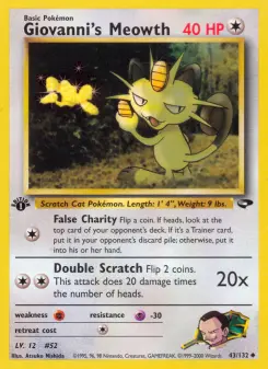 Giovanni's Meowth - Gym Challenge