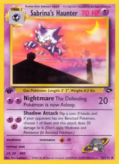 Sabrina's Haunter - Gym Challenge