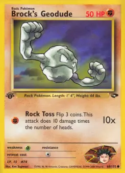 Brock's Geodude - Gym Challenge