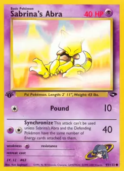 Sabrina's Abra - Gym Challenge