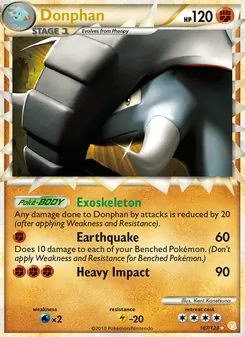 Donphan - HeartGold SoulSilver