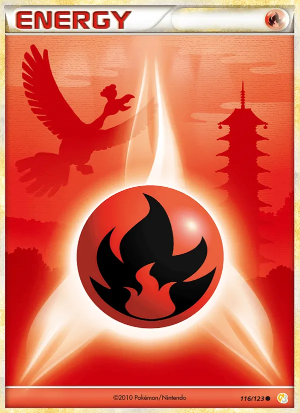Fire Energy - HeartGold SoulSilver Pokemon Card
