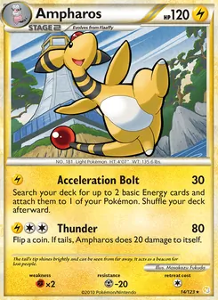 Ampharos - HeartGold SoulSilver