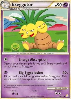 Exeggutor - HeartGold SoulSilver