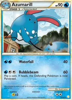 Azumarill - HeartGold SoulSilver