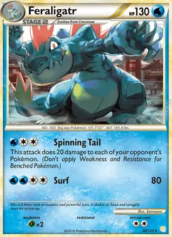 Feraligatr - HeartGold SoulSilver