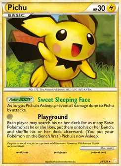 Pichu - HeartGold SoulSilver