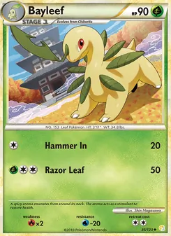 Bayleef - HeartGold SoulSilver