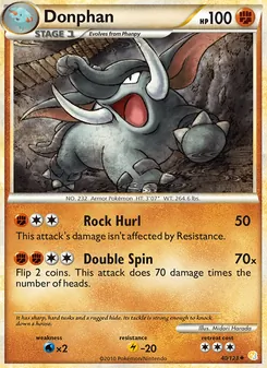 Donphan - HeartGold SoulSilver
