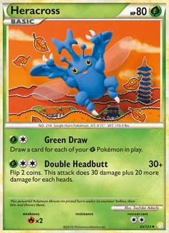 Heracross - HeartGold SoulSilver