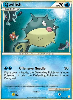 Qwilfish - HeartGold SoulSilver