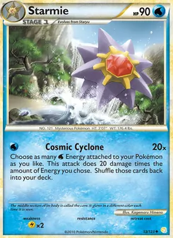 Starmie - HeartGold SoulSilver