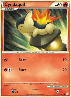 Cyndaquil - HeartGold SoulSilver