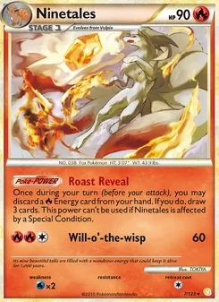 Ninetales - HeartGold SoulSilver