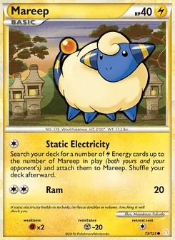 Mareep - HeartGold SoulSilver
