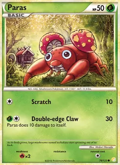 Paras - HeartGold SoulSilver