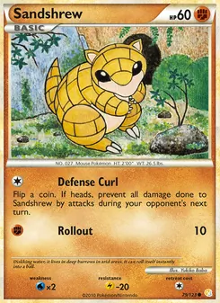 Sandshrew - HeartGold SoulSilver