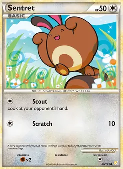 Sentret - HeartGold SoulSilver