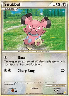 Snubbull - HeartGold SoulSilver