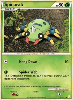 Spinarak - HeartGold SoulSilver