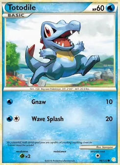 Totodile - HeartGold SoulSilver
