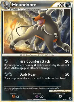 Houndoom - Undaunted
