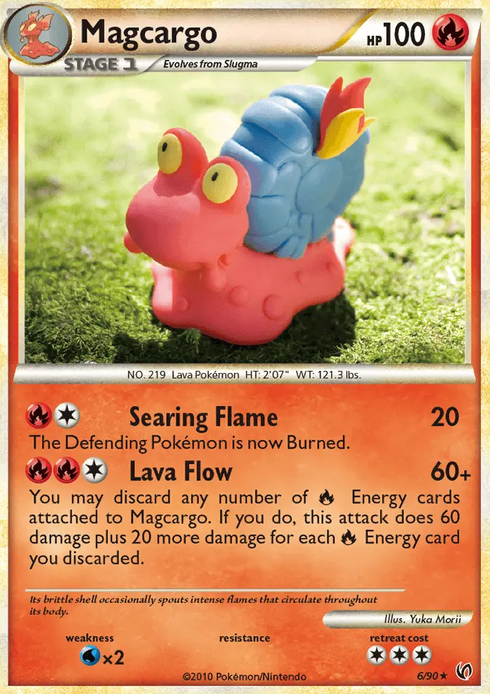 Magcargo - Undaunted Pokemon Card