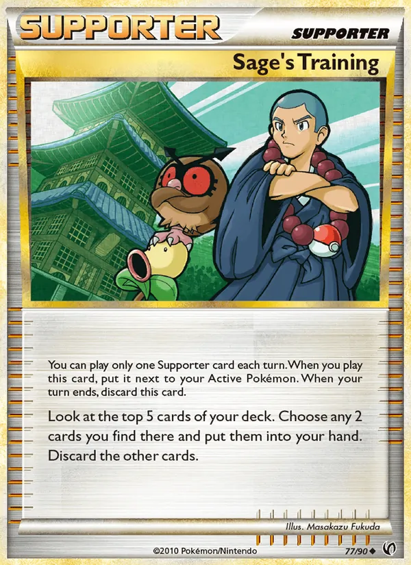 Sage’s Training - Undaunted Pokemon Card