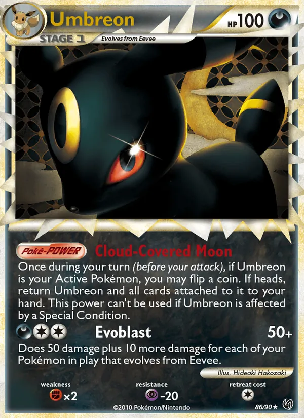 Umbreon - Undaunted Pokemon Card
