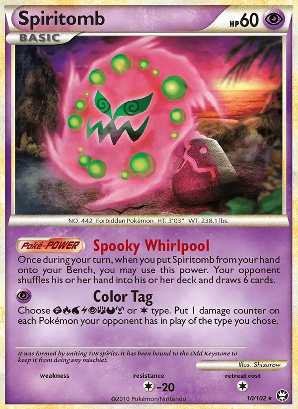 Spiritomb - Triumphant Pokemon Card