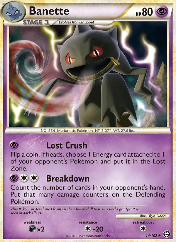 Banette - Triumphant Pokemon Card