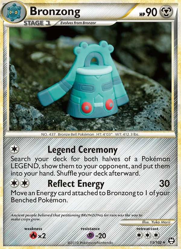 Bronzong - Triumphant Pokemon Card