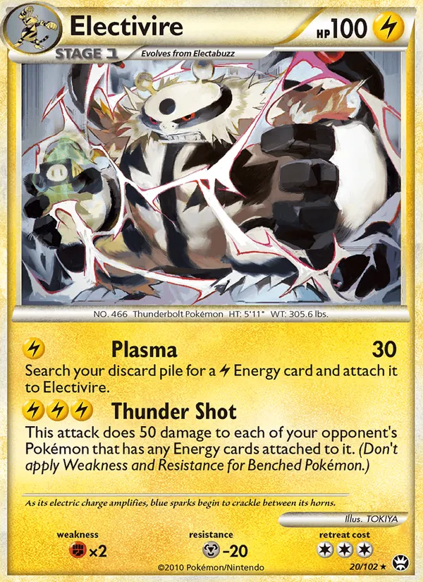 Electivire - Triumphant Pokemon Card