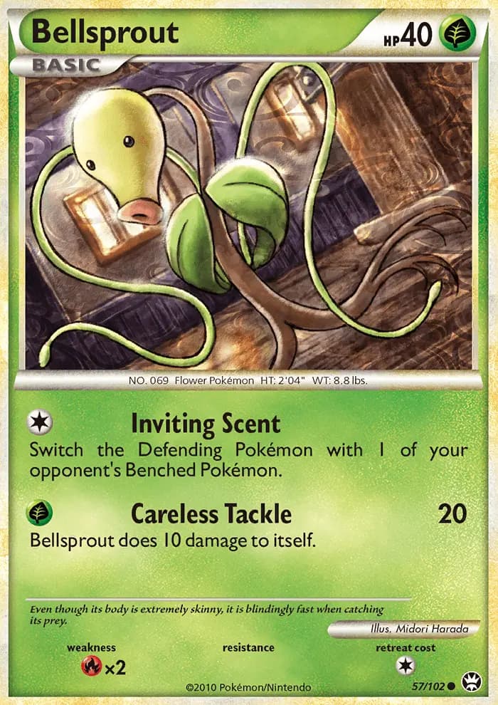 Bellsprout - Triumphant Pokemon Card
