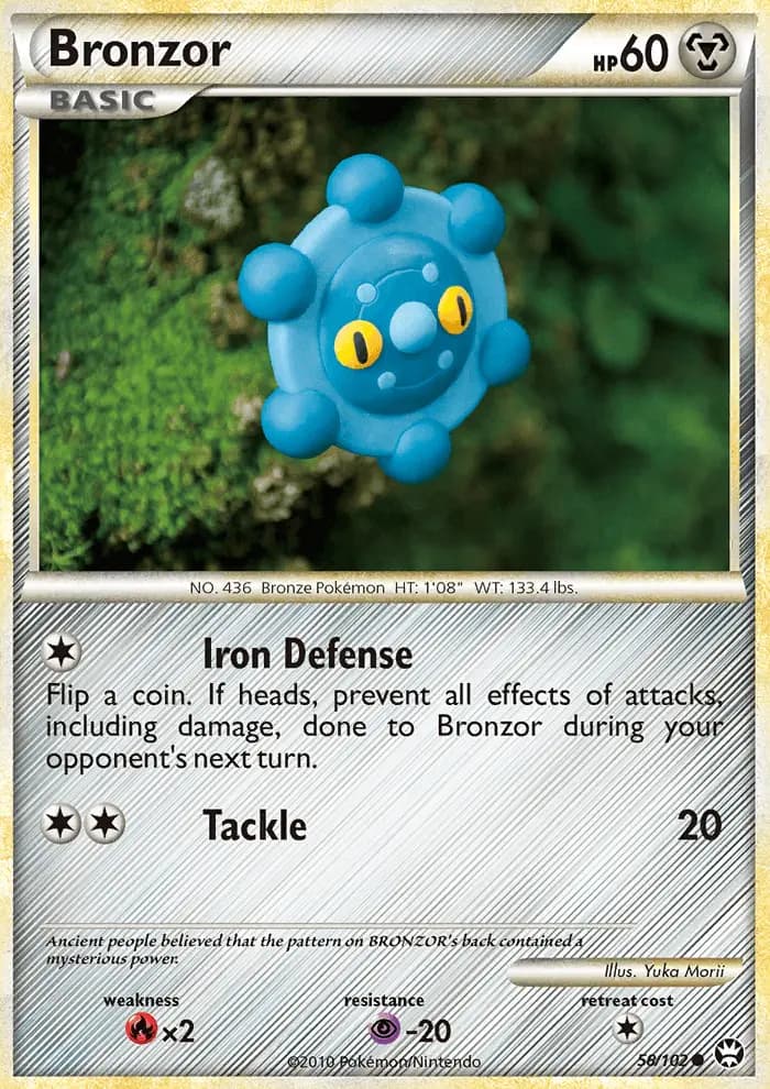 Bronzor - Triumphant Pokemon Card