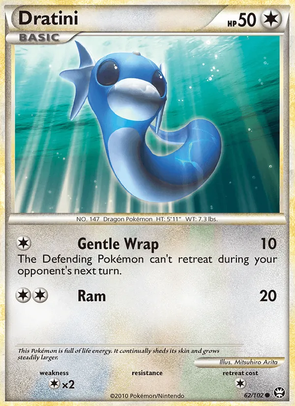 Dratini - Triumphant Pokemon Card